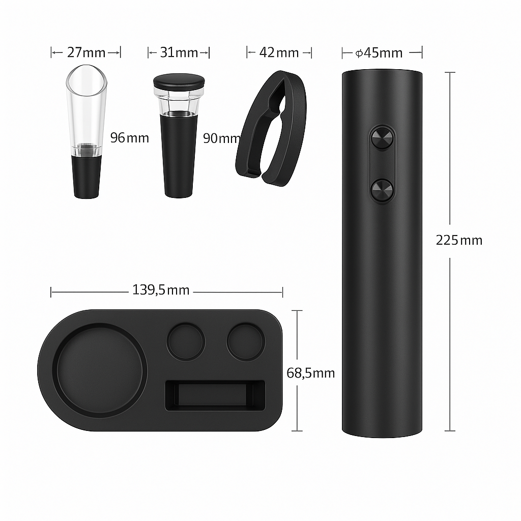 Automatic Battery Operated Electric Wine Opener