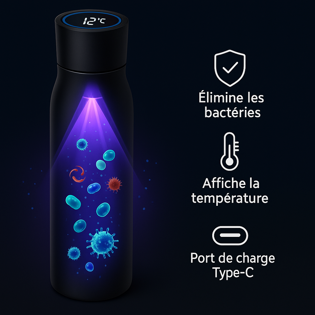 Smart UV Water Bottle