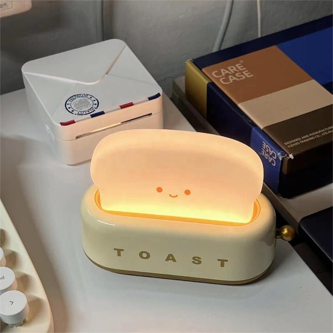 Lampe grille-pain intelligente – Lampe LED d'ambiance mignonne