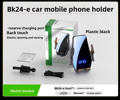 Chargeur de voiture sans fil Qi Smartible 10 W et support de téléphone à verrouillage automatique