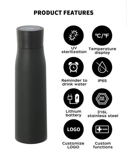 Smart UV Water Bottle