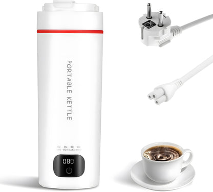 Bouilloire de voyage rechargeable – Tasse portable à contrôle de température 500 ml