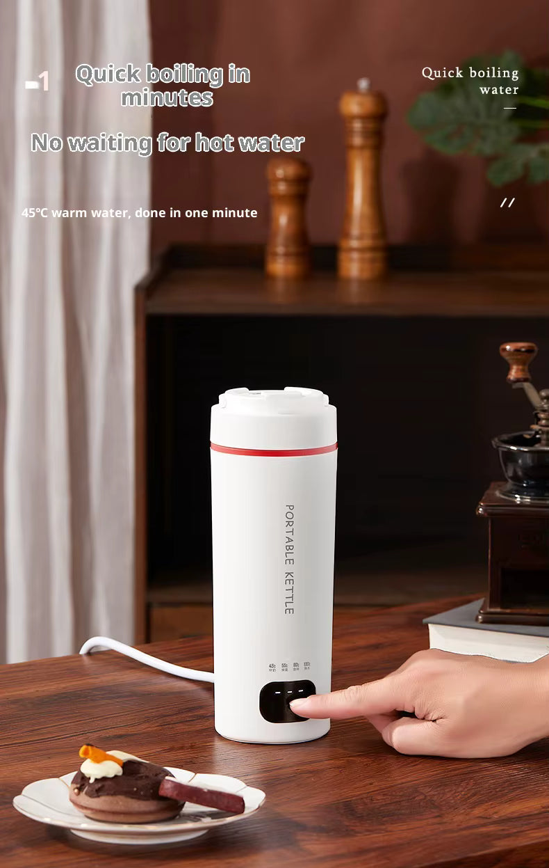 Bouilloire de voyage rechargeable Smartible – 500 ml, tasse chauffante portable à température contrôlée