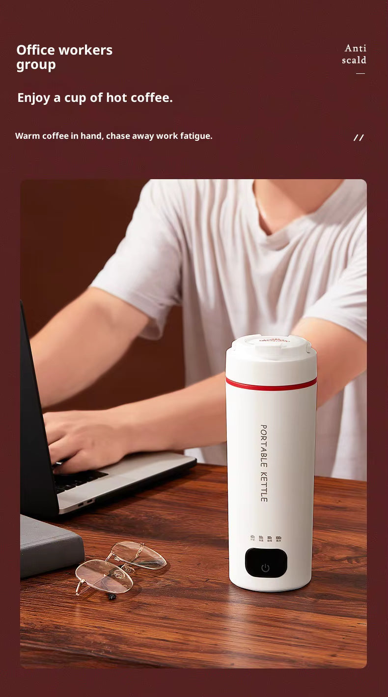 Bouilloire de voyage rechargeable Smartible – 500 ml, tasse chauffante portable à température contrôlée