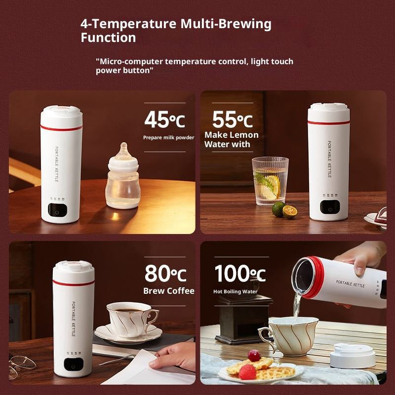 Bouilloire de voyage rechargeable Smartible – 500 ml, tasse chauffante portable à température contrôlée