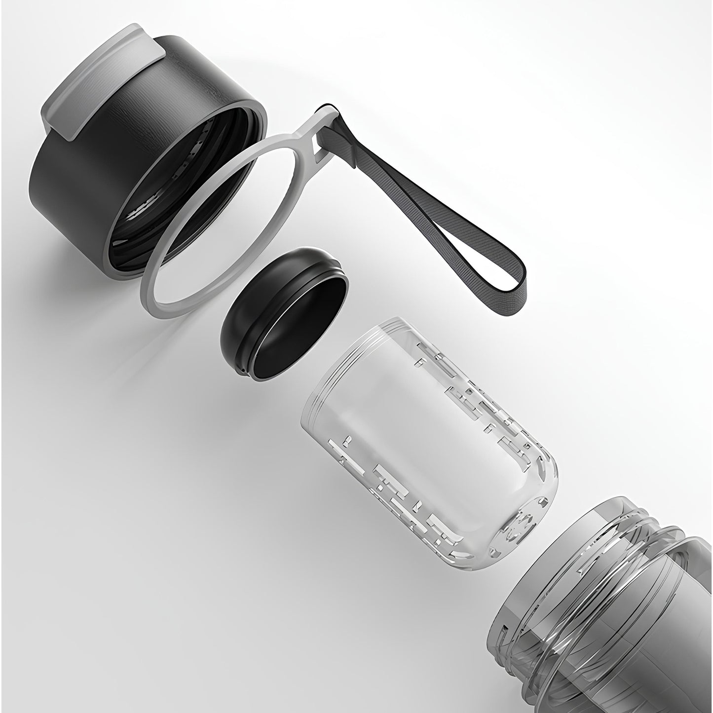 Gourde Smartible 700 ml en Tritan – Infuseur à thé magnétique et filtre de séparation