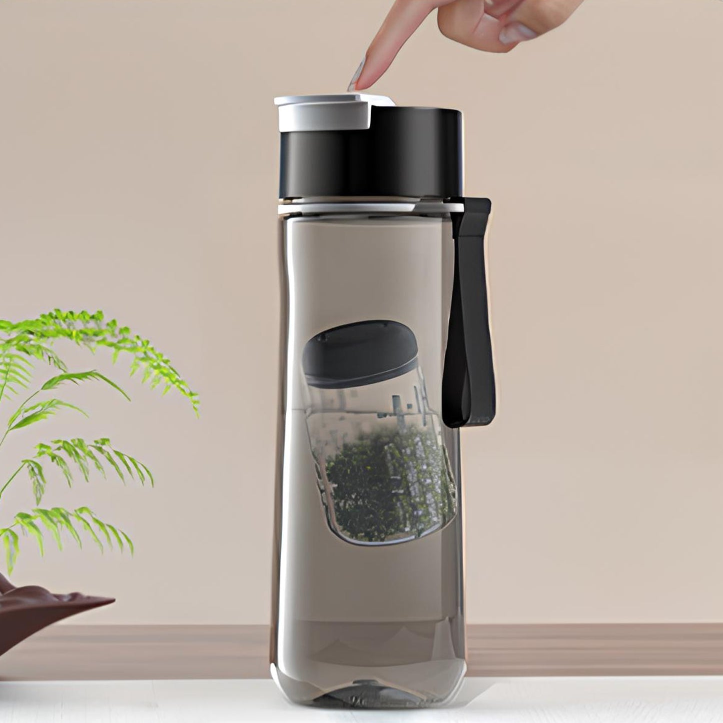 Gourde Smartible 700 ml en Tritan – Infuseur à thé magnétique et filtre de séparation